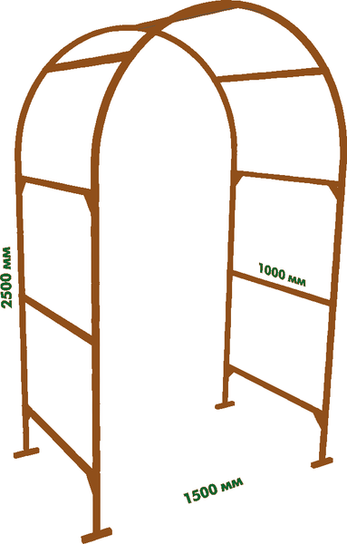 Арка садовая ИМпласт 15451