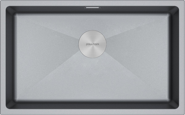 Мойка кухонная Paulmark LU74-GRM - фото