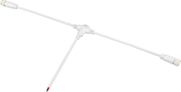 Коннектор для неона Arlight ARL-MOONLIGHT-SPI/DMX-CON-POWER-T-MID-WIRE-WH / 031466 - фото