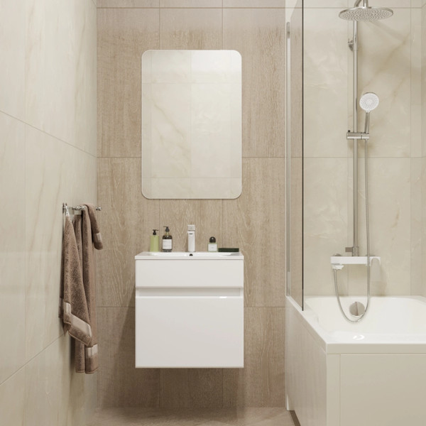 Тумба под умывальник Mixline Брикс-50 555003 - фото