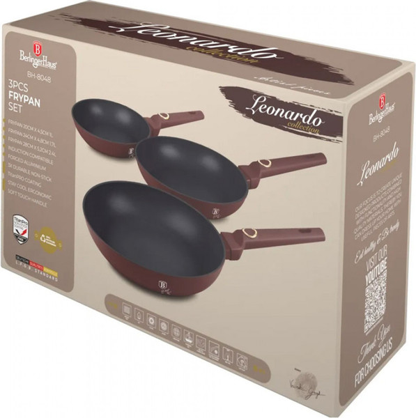 Набор сковородок Berlinger Haus Leonardo / BH/8048