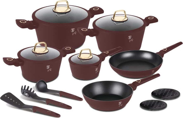 Набор кухонной посуды Berlinger Haus Leonardo / BH/8051 - фото