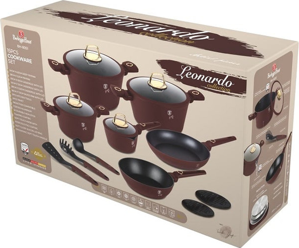 Набор кухонной посуды Berlinger Haus Leonardo / BH/8051