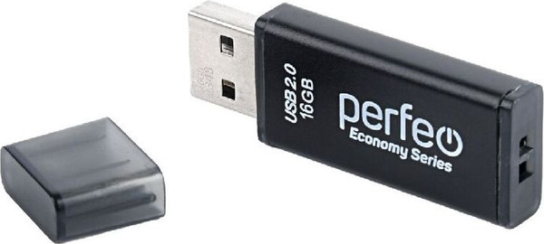 USB flash накопитель Perfeo E03 16GB / PF-E03B016ES - фото