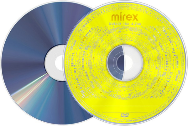 Набор дисков DVD-R Mirex 16X 4.7GB / UL130003A1L