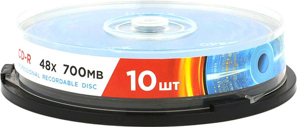Набор дисков CD-R Mirex 48X 700MB / UL120051A8L - фото