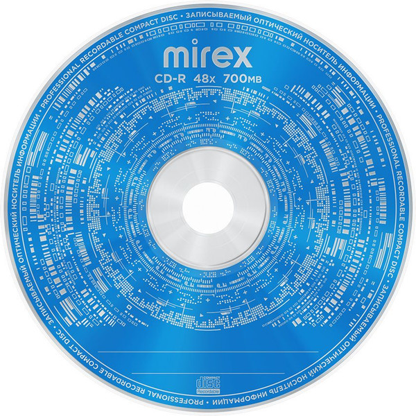 Набор дисков CD-R Mirex 48X 700MB / UL120051A8L