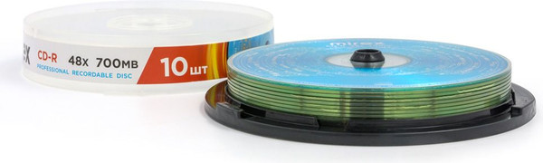 Набор дисков CD-R Mirex 48X 700MB / UL120051A8L