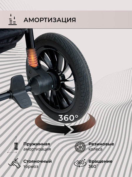 Детская универсальная коляска Sweet Baby Ranger 3в1