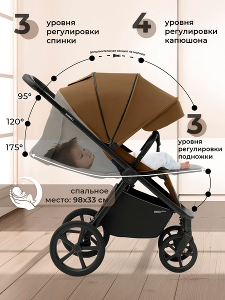 Детская прогулочная коляска Sweet Baby SBL Elegante S