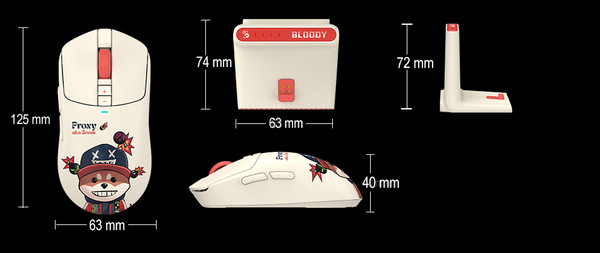 Мышь A4Tech Bloody R72 Ultra Duo Proxy Boom