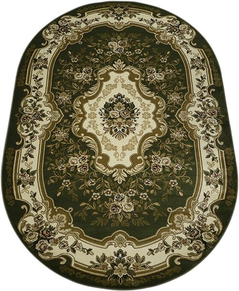 Ковер Белка Акварель Овал 20606 22111 - фото