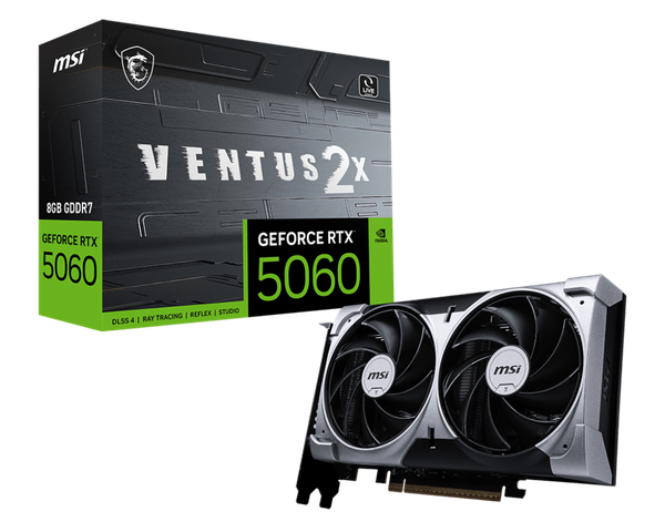 Видеокарта MSI RTX 5060 8G Ventus 2X