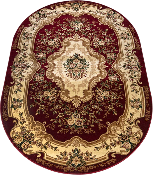 Ковер Белка Акварель Овал 20606 22133 - фото
