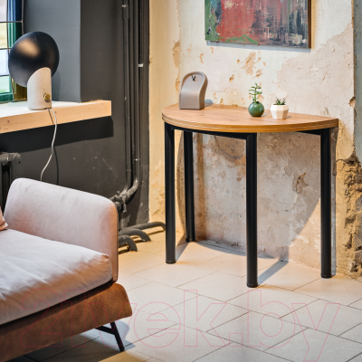 Обеденный стол Millwood Далис 3 (дуб белый Craft/металл белый)