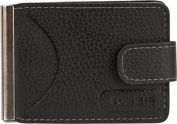 Зажим для денег Poshete 604-140M-BLK - фото