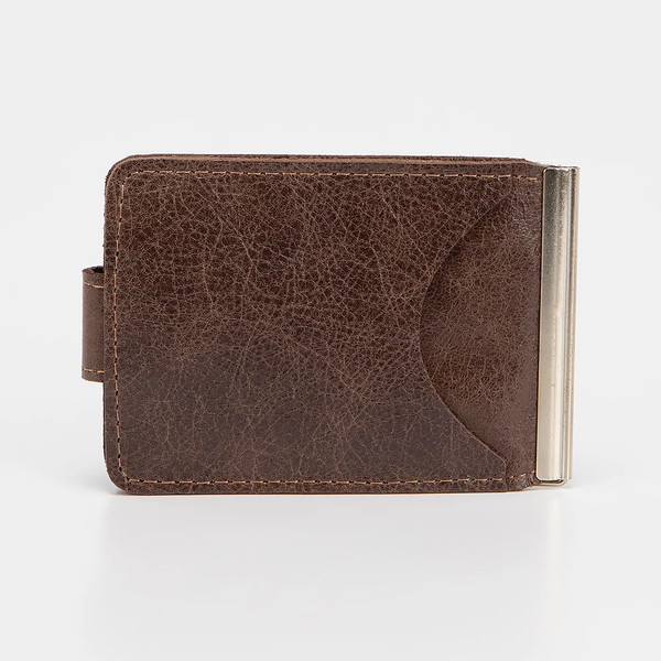 Зажим для денег Poshete 604-140NPK-BRW