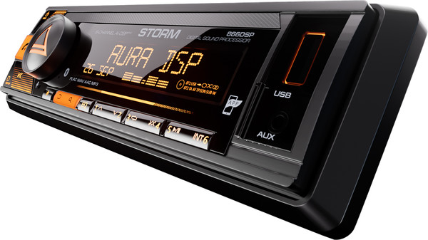 Бездисковая автомагнитола AURA Storm-866DSP