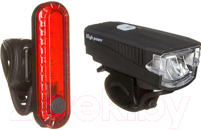 Набор фонарей для велосипеда STG FL1588 / Х95142 - фото