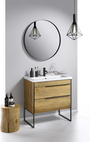 Тумба под умывальник Aqwella Fargo FRG0107DB