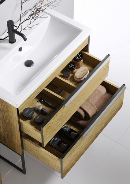 Тумба под умывальник Aqwella Fargo FRG0107DB