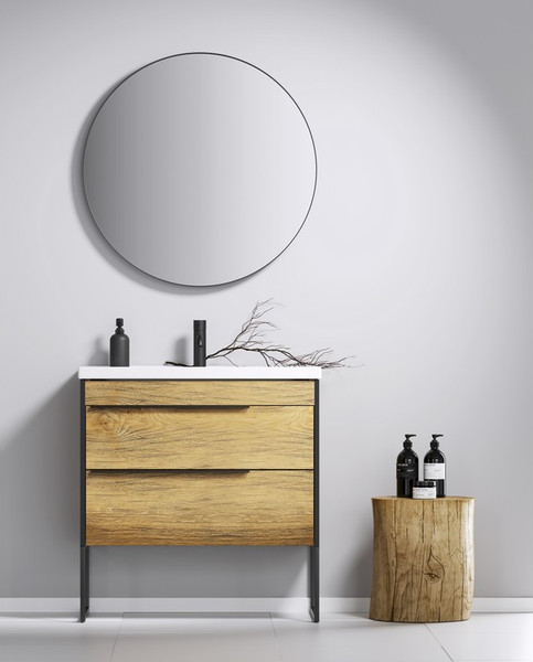 Тумба под умывальник Aqwella Fargo FRG0108DB