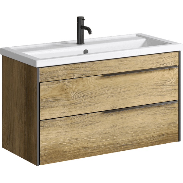 Тумба под умывальник Aqwella Fargo FRG0110DB - фото