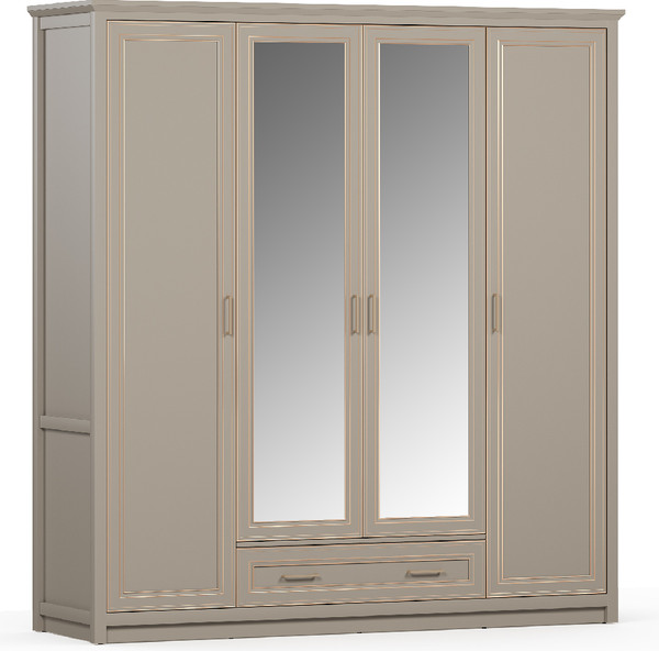 Шкаф Black Red White Classic SZF2D2L1S - фото