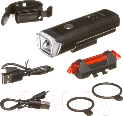 Набор фонарей для велосипеда STG FL1559 TL5411 / Х88383