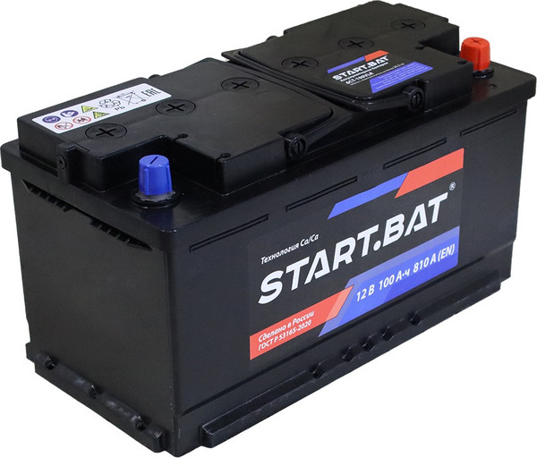 Автомобильный аккумулятор HIT L 810A / 6СТ-100 VLR - фото