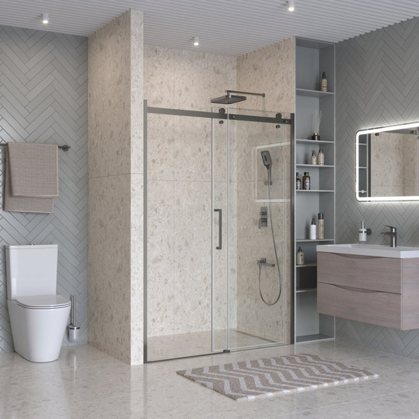 Душевая дверь BelBagno MARINO_2-BF-1-120-C-GM