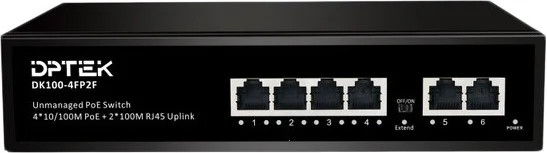 Коммутатор Dptek DK100-4FP2F - фото