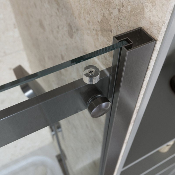 Душевая дверь BelBagno MARINO_2-BF-1-140-C-GM