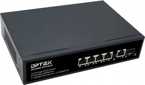 Коммутатор Dptek DK1000-4TP1G1S