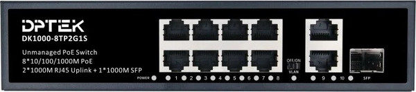 Коммутатор Dptek DK1000-8TP2G1S