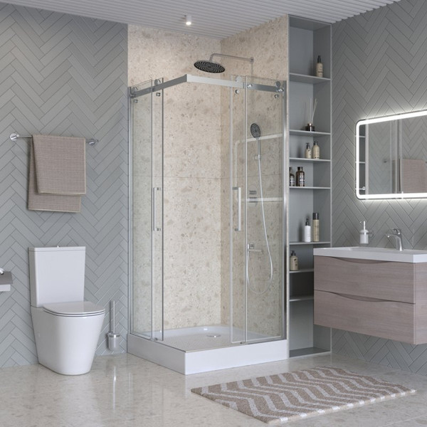 Душевой уголок BelBagno MARINO_2-AH-2-120/90-C-CR