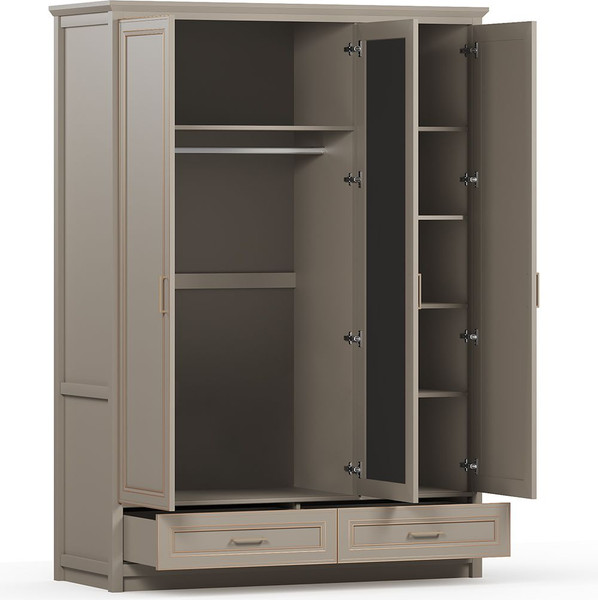 Шкаф Black Red White Classic SZF2D1L2S