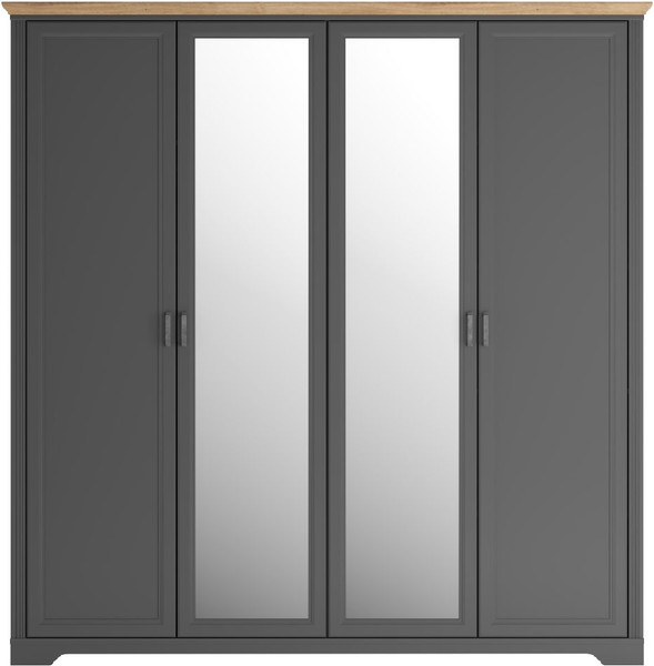 Шкаф Black Red White Jasmin SZF4D - фото