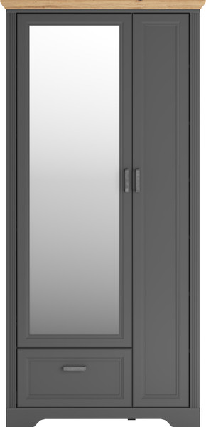 Шкаф Black Red White Jasmin SZF2D1S