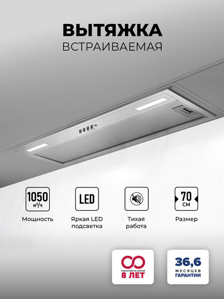 Вытяжка скрытая Lex Hyper 900 IX