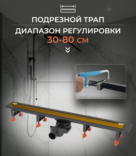 Трап для душа Roxen Razor 910100GB