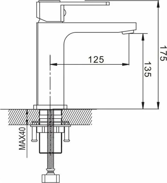 Смеситель Shevanik S9701H