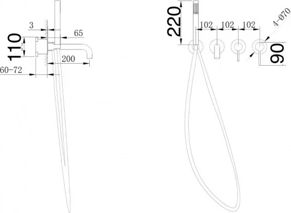 Смеситель Grocenberg GB5070NK