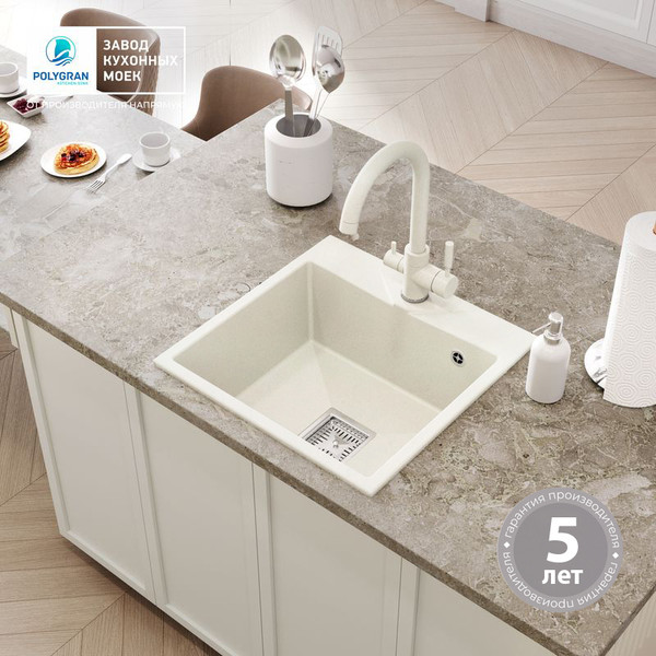 Мойка кухонная Polygran Blade 500