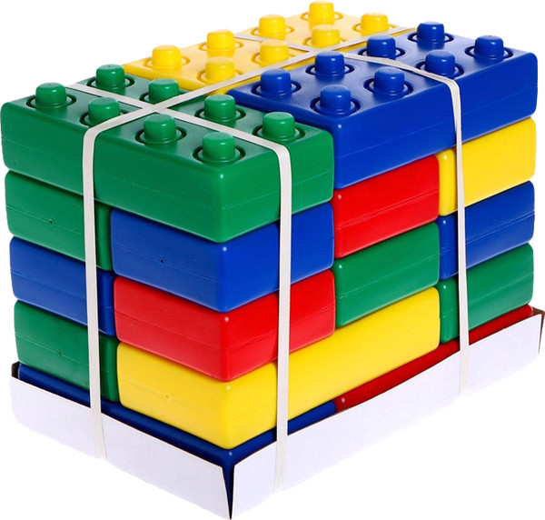 Конструктор Sima-Land Green Plast Кирпич / 5451160 - фото