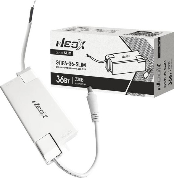 Драйвер для светодиодной ленты Neox ЭПРА-36-SLIM 36Вт / 4690612064550 - фото