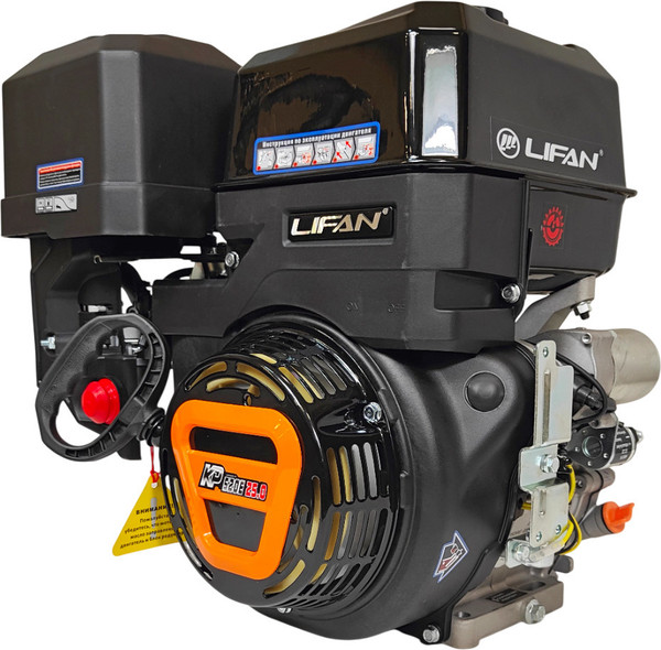 Двигатель бензиновый Lifan KP520E D25 18A 