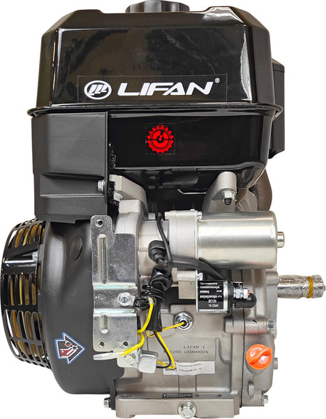 Двигатель бензиновый Lifan KP520E D25 18A 