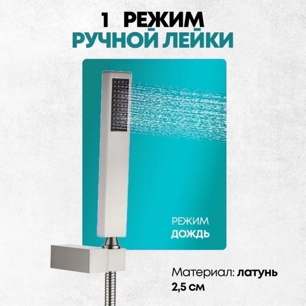 Душевая система со смесителем Grocenberg GB5089NK-1