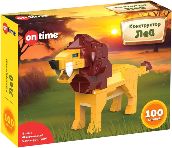 Конструктор On Time Лев 45267 - фото